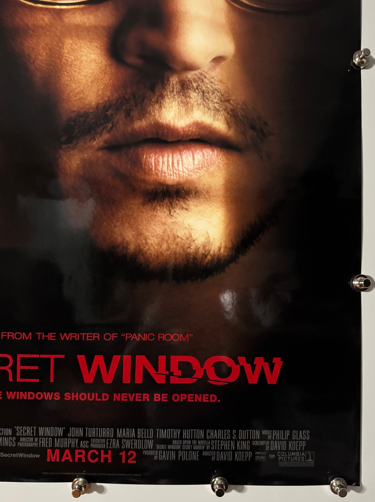 Secret Window - Original Movie Poster - 2004 - Rolled SS