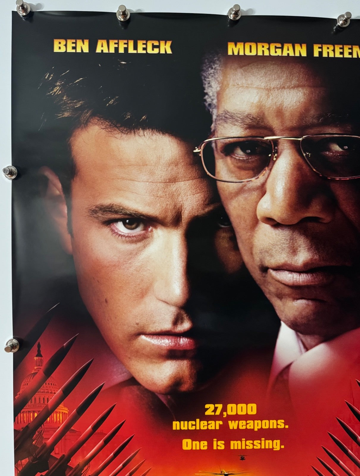 Sum of All Fears - Original Movie Poster - 2002 - Rolled DS
