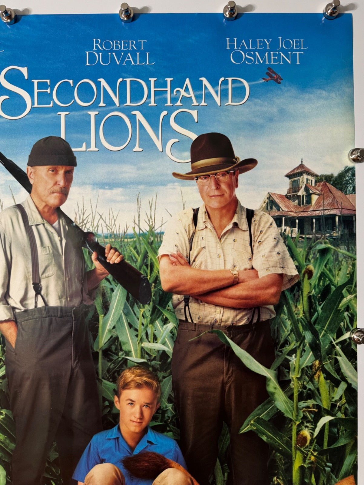 SecondHand Lions - Original Movie Poster - 2003 - Rolled DS