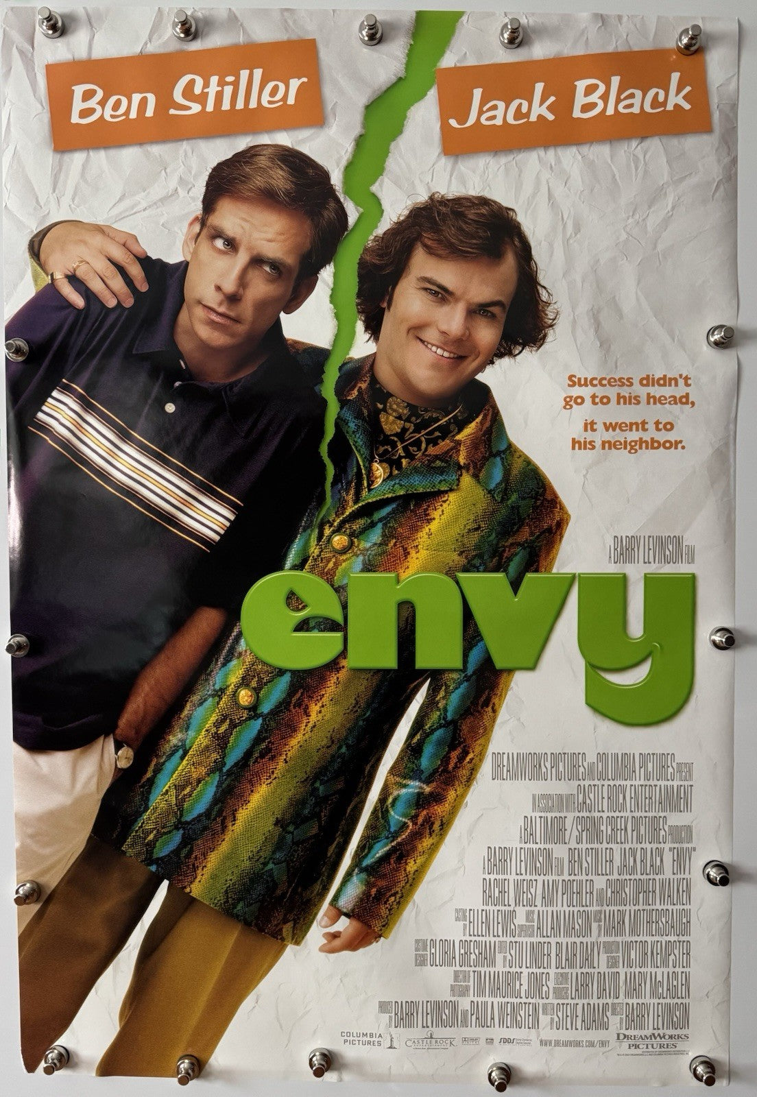Envy - Original Movie Poster - 2004 - Rolled DS