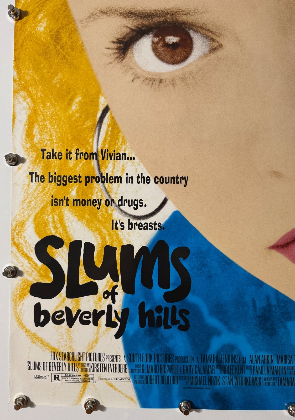 Slums of Beverly Hills - Original Movie Poster - 1998 - Rolled DS