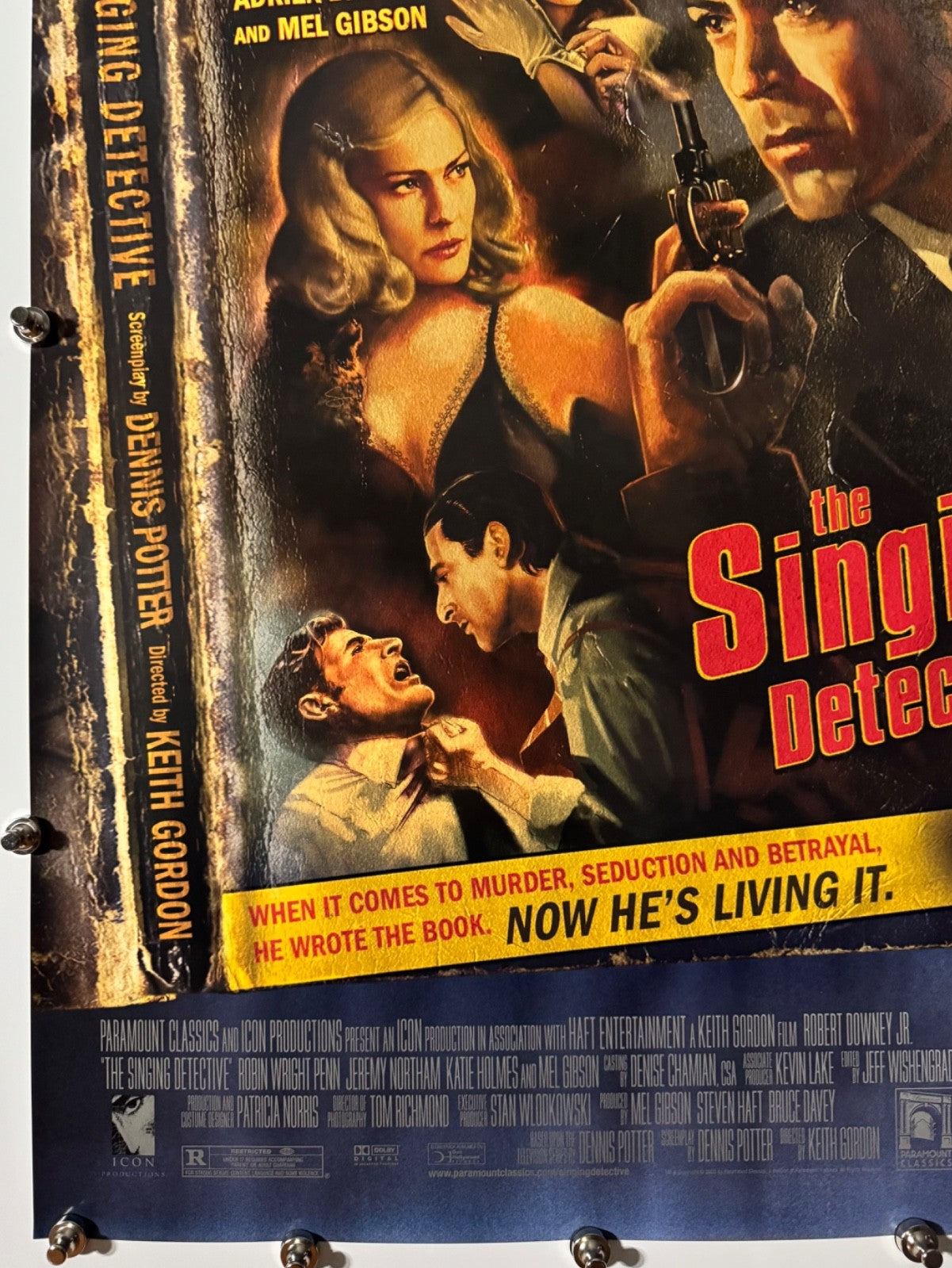 Singing Detective - Original Movie Poster - 2003 - Rolled SS