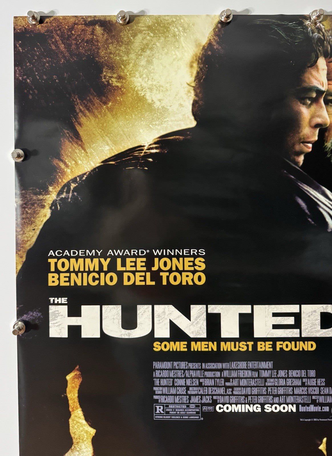 Hunted - Original Movie Poster - 2003 - Rolled DS