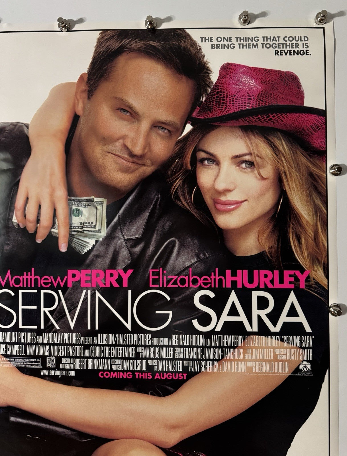Serving Sara - Original Movie Poster - 2002 - Rolled DS