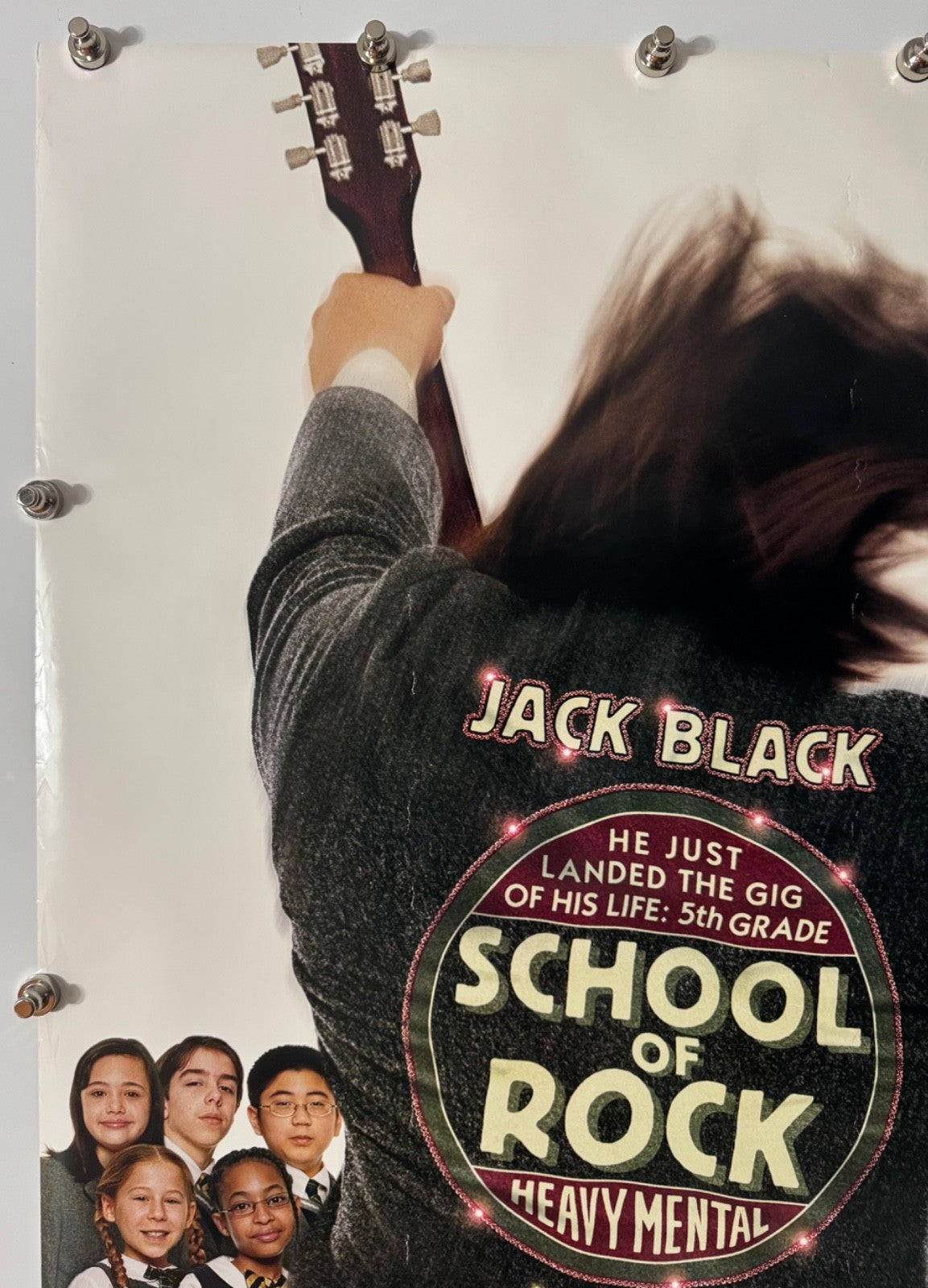 School of Rock - Original Movie Poster - 2003 - Rolled DS