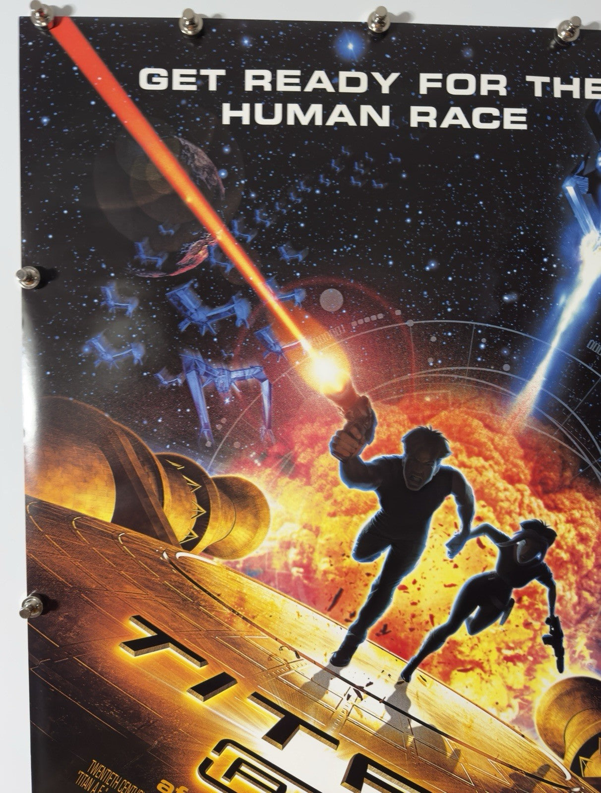 Titan A.E. (C) -Original Movie Poster - 2000 - Rolled DS