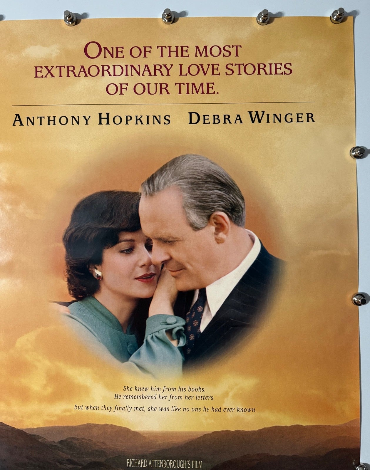 Shadowlands - Original Movie Poster - 1993 - Rolled SS