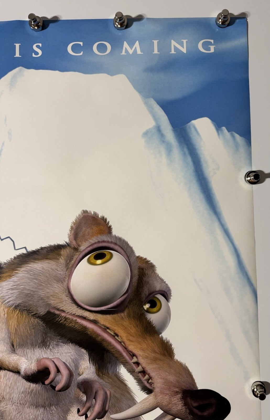 Ice Age - Original Movie Poster - 2001 - Rolled DS