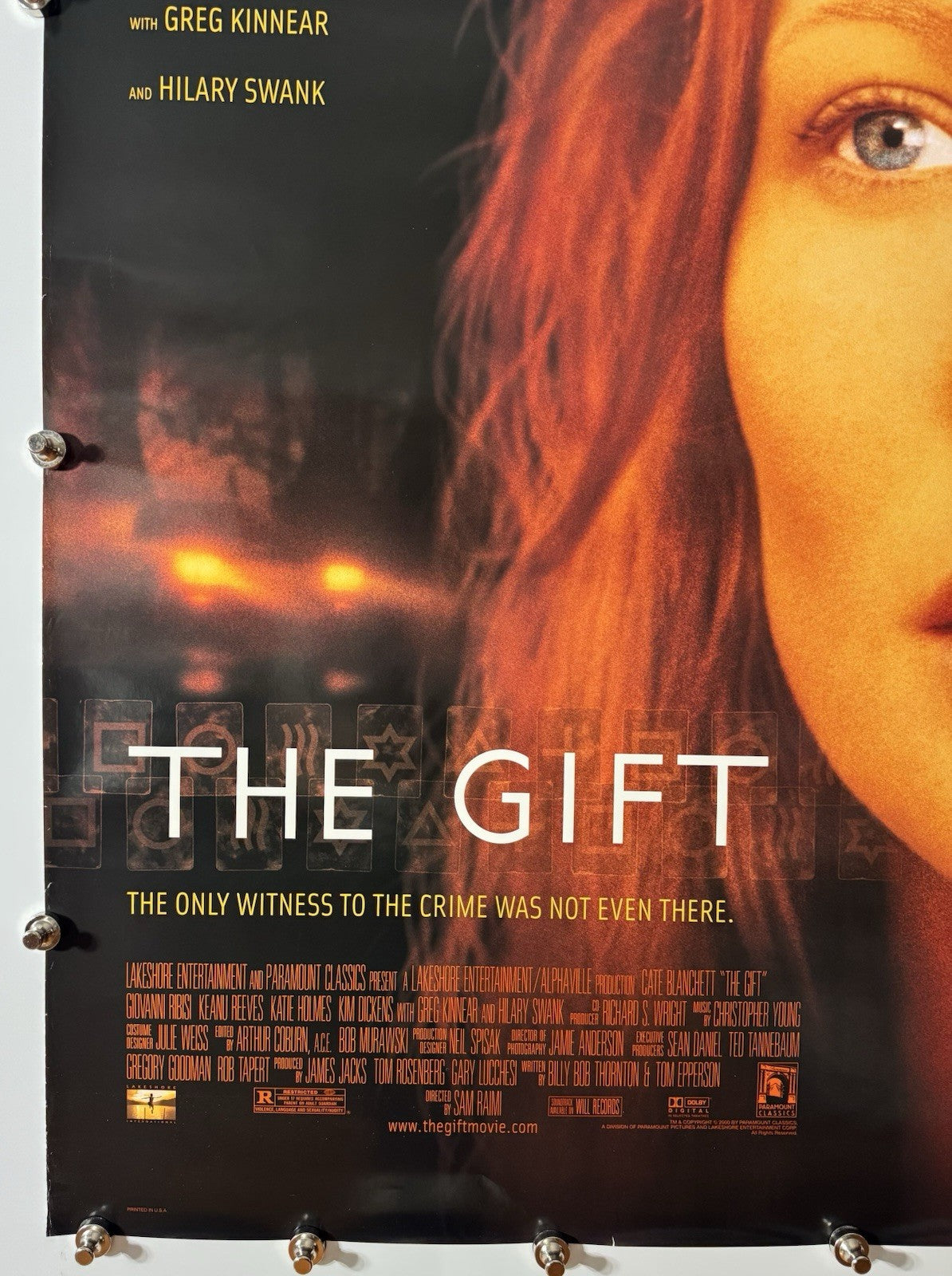 The Gift - Original Movie Poster - 2000 - Rolled SS