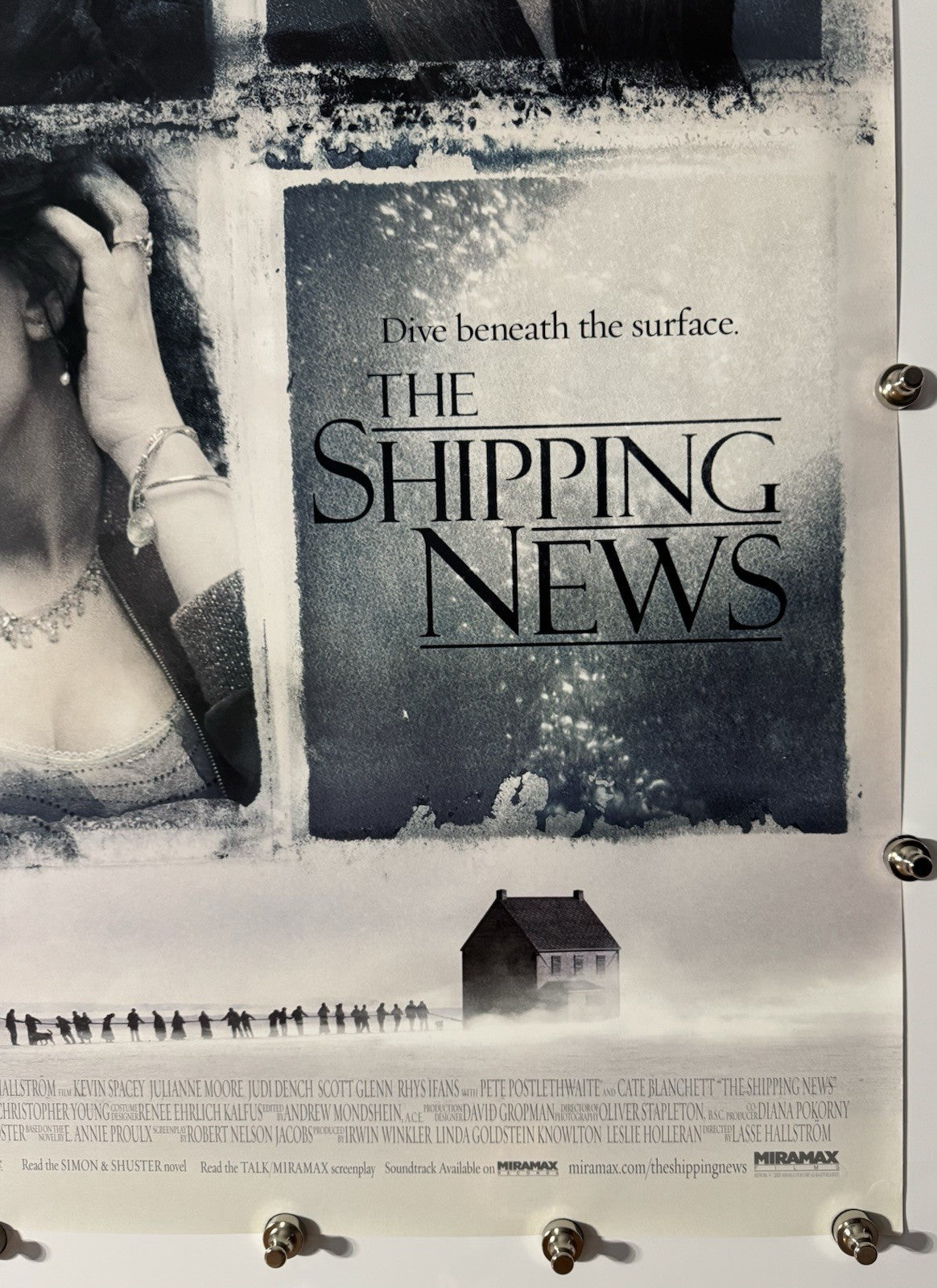 Shipping News - Original Movie Poster - 2001 - Rolled DS