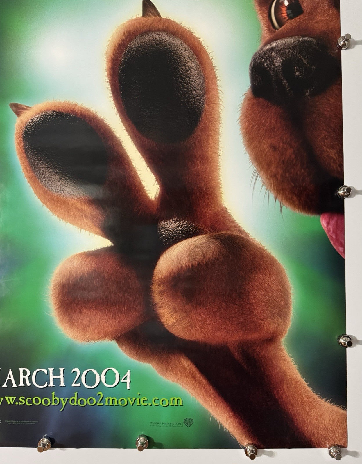 Scooby-Doo 2 (A) - Original Movie Poster - 2004 - Rolled DS