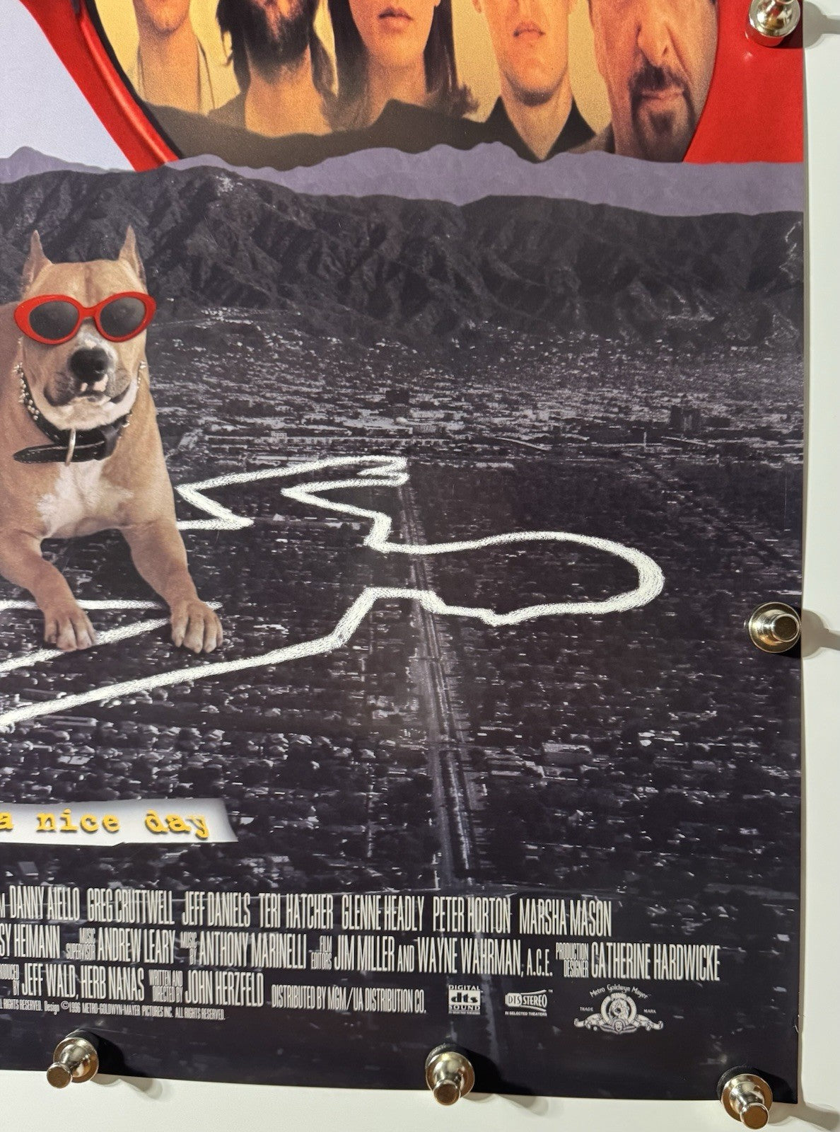 2 Days In The Valley - Original Movie Poster - 1996 - Rolled SS