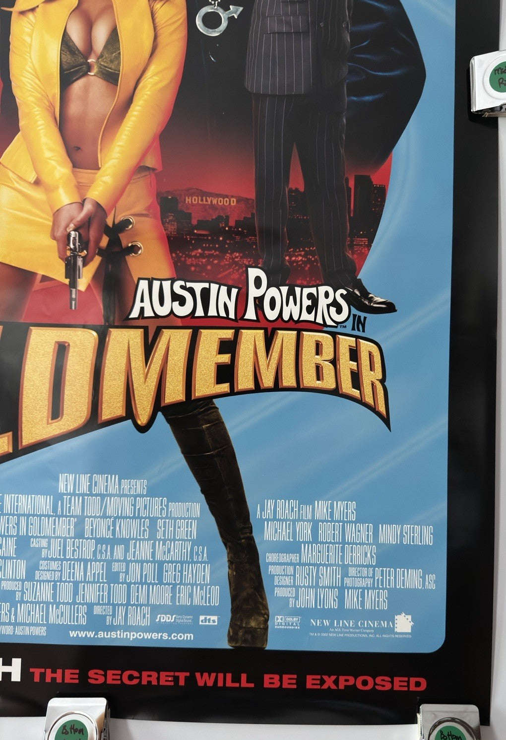 Austin Powers - Goldmember - 2002 Rolled Original Movie Poster SS