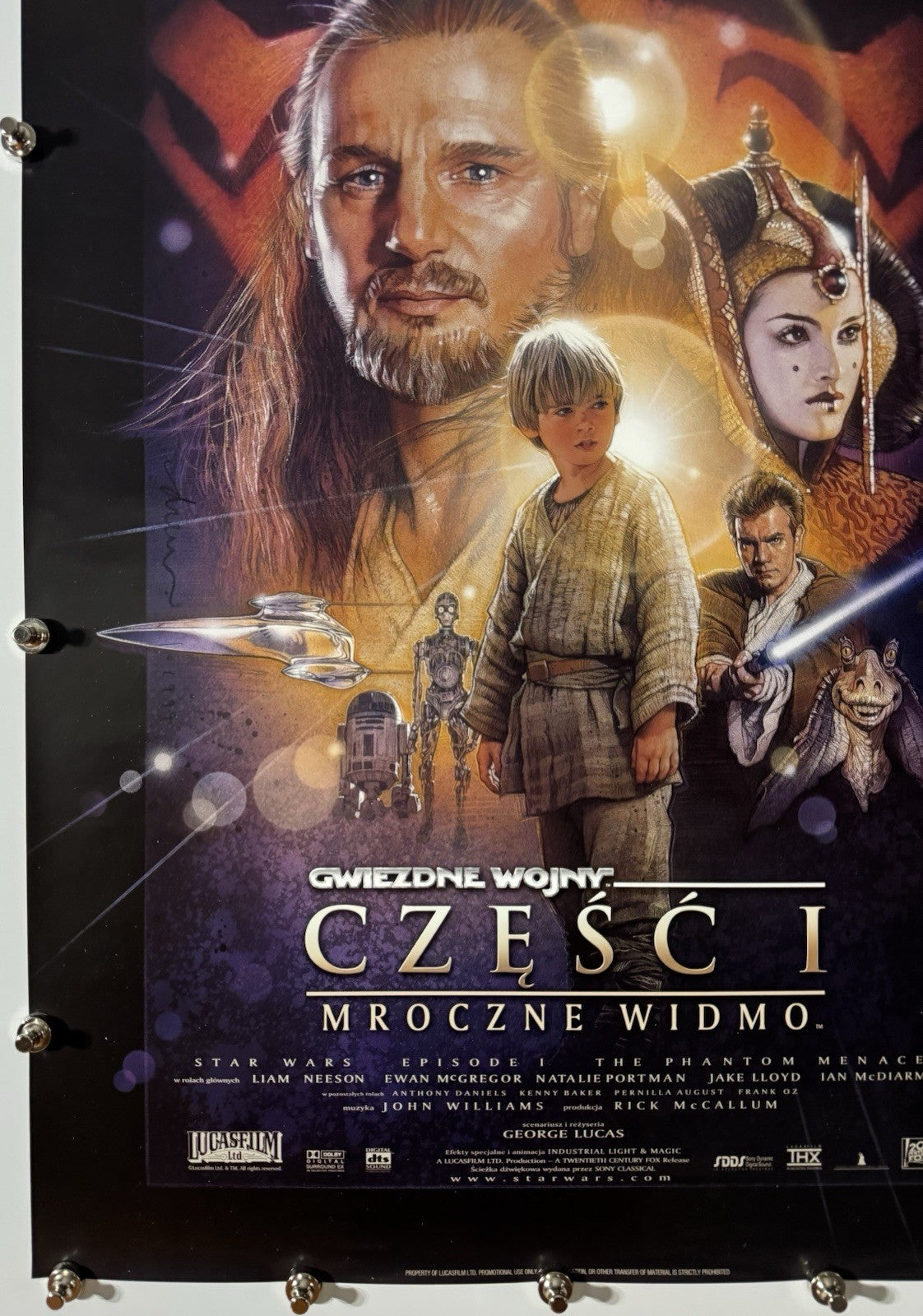 Star Wars: Ep. 1 - A- Original Movie Poster - 1999 - Rolled SS