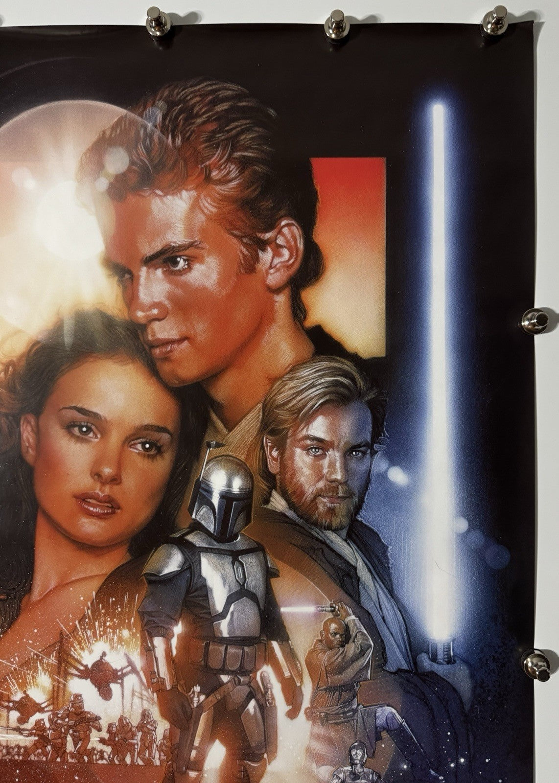 Star Wars - Ep II (C) - Original Movie Poster - 2002 - Rolled SS