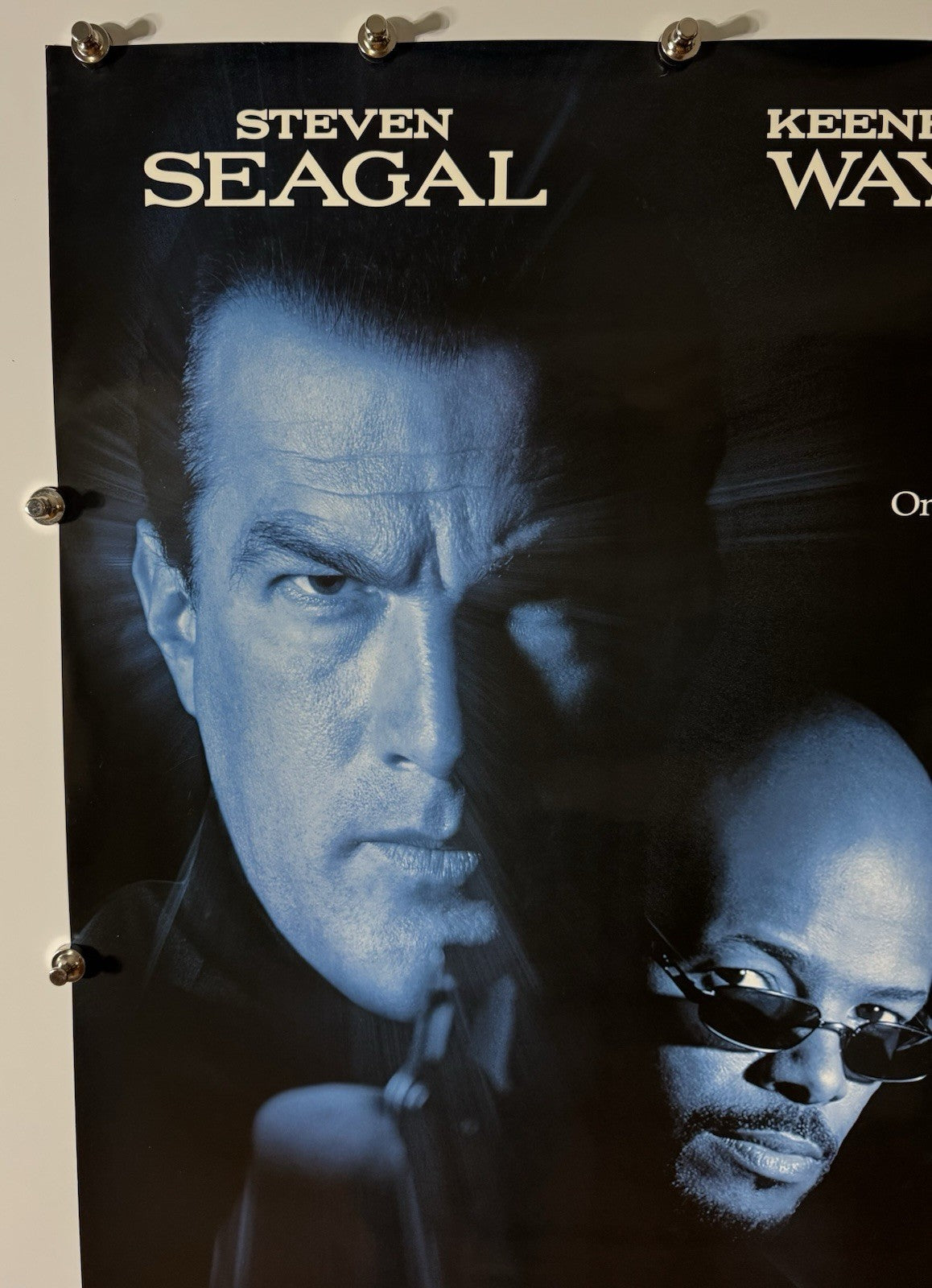 The Glimmer Man - Original Movie Poster - 1996 - Rolled DS