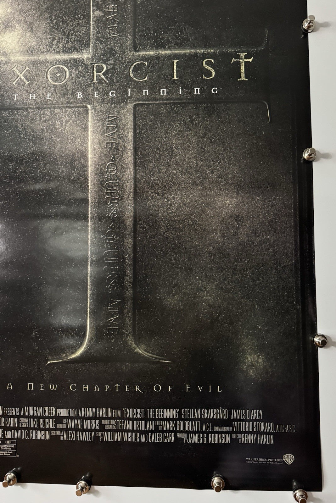 Exorcist : The Beginning - Original Movie Poster - 2004 - Rolled DS