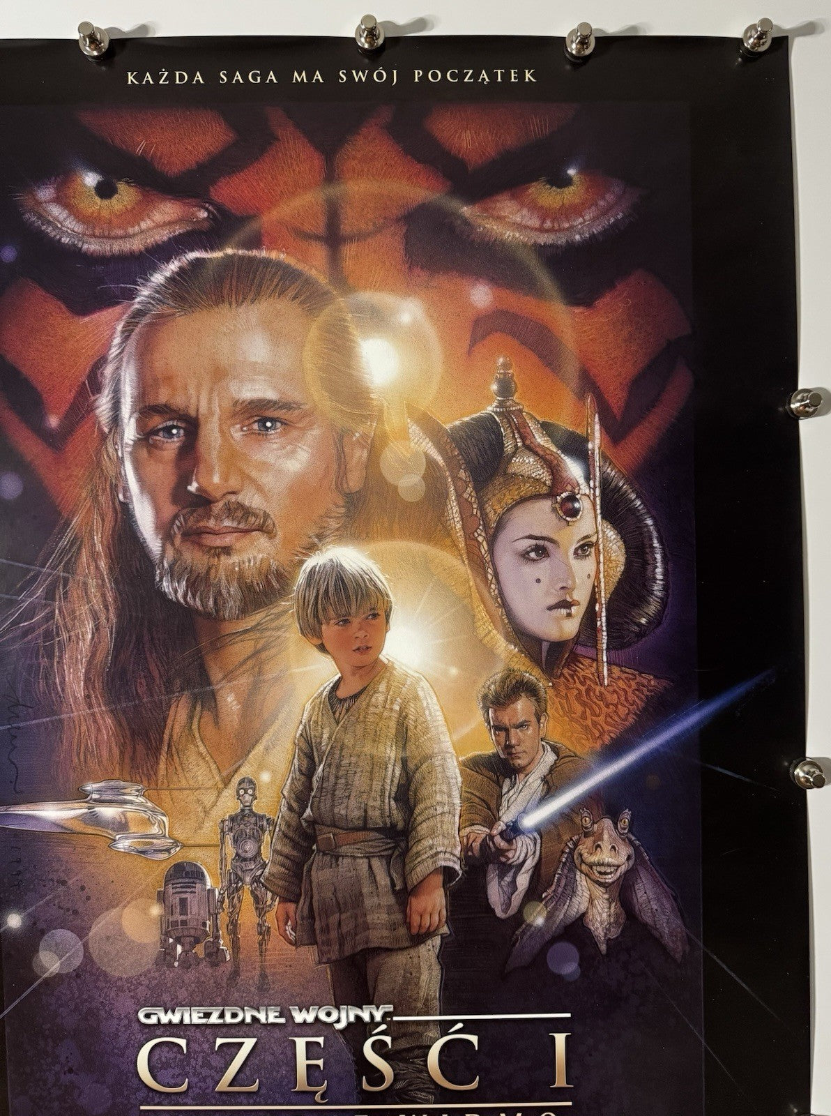 Star Wars: Ep. 1 - A- Original Movie Poster - 1999 - Rolled SS