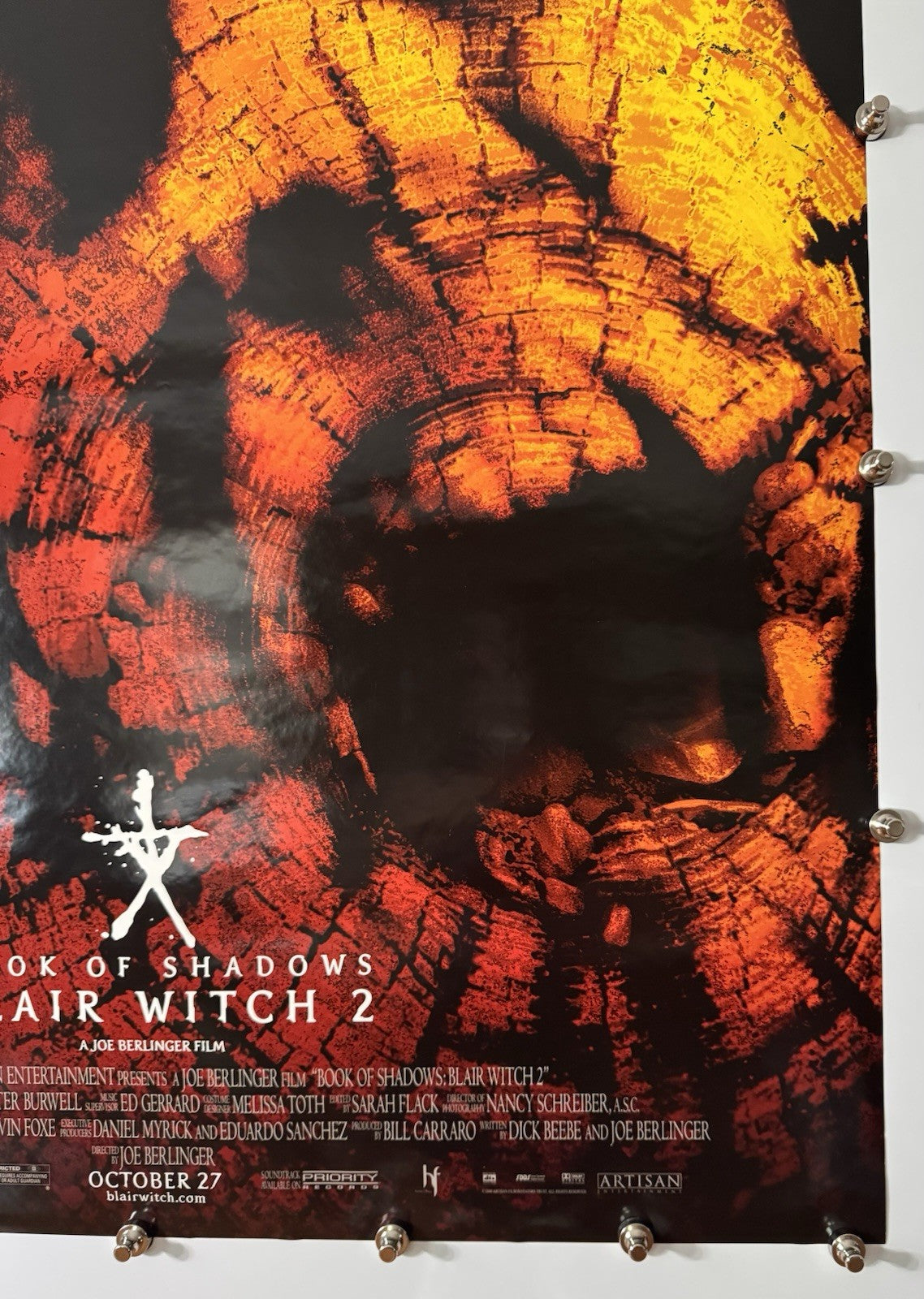 Book of Shadows: Blair Witch 2 - Original Movie Poster - 2000 - Rolled DS