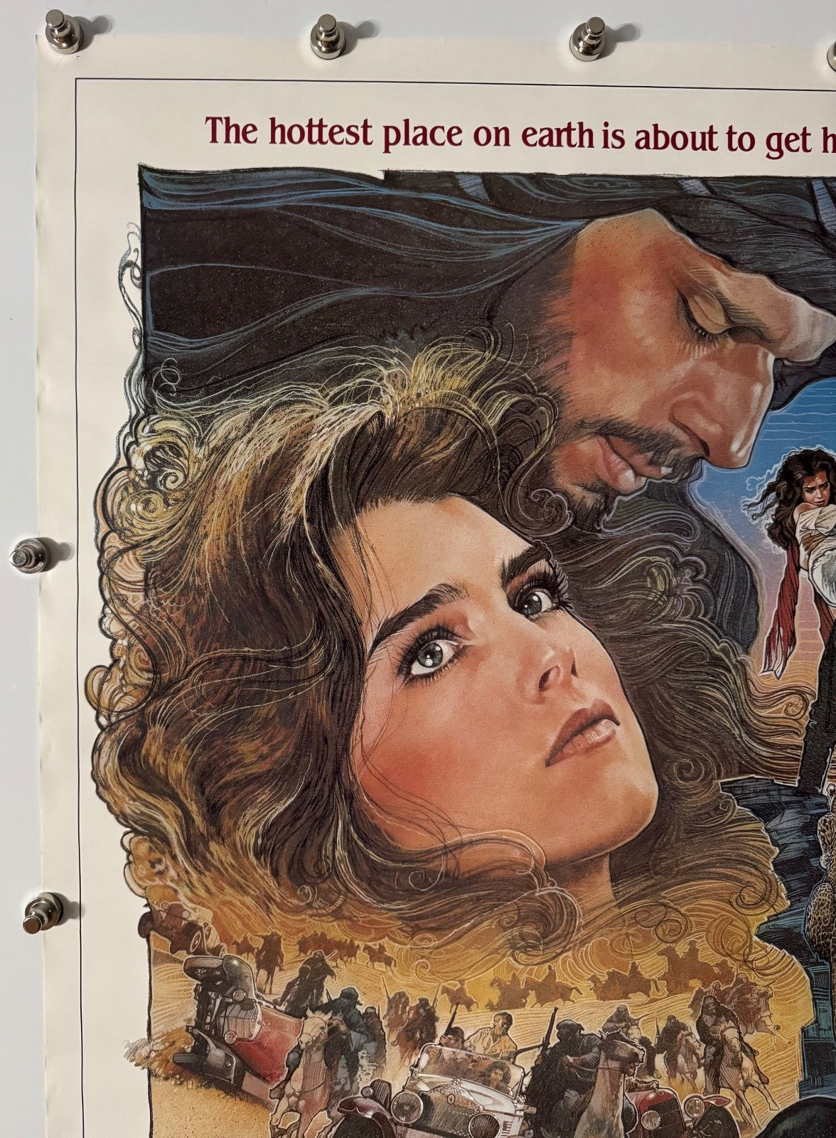 Sahara - Original Movie Poster - 1983 - Rolled SS