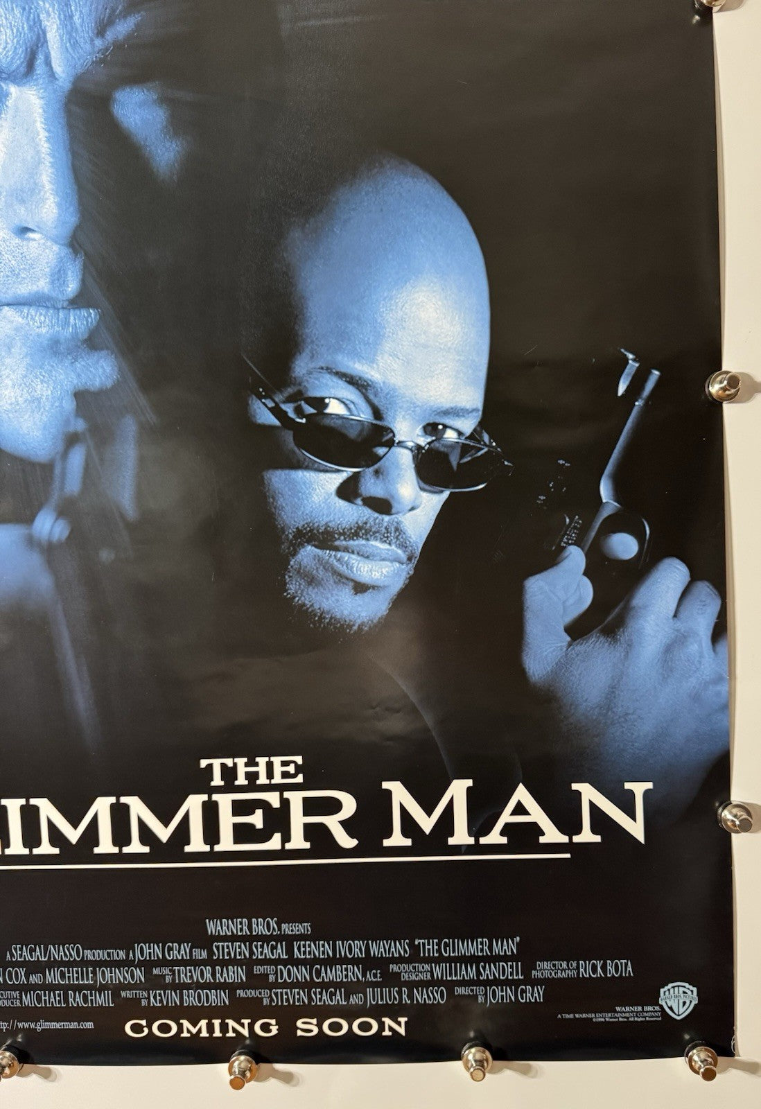 The Glimmer Man - Original Movie Poster - 1996 - Rolled DS