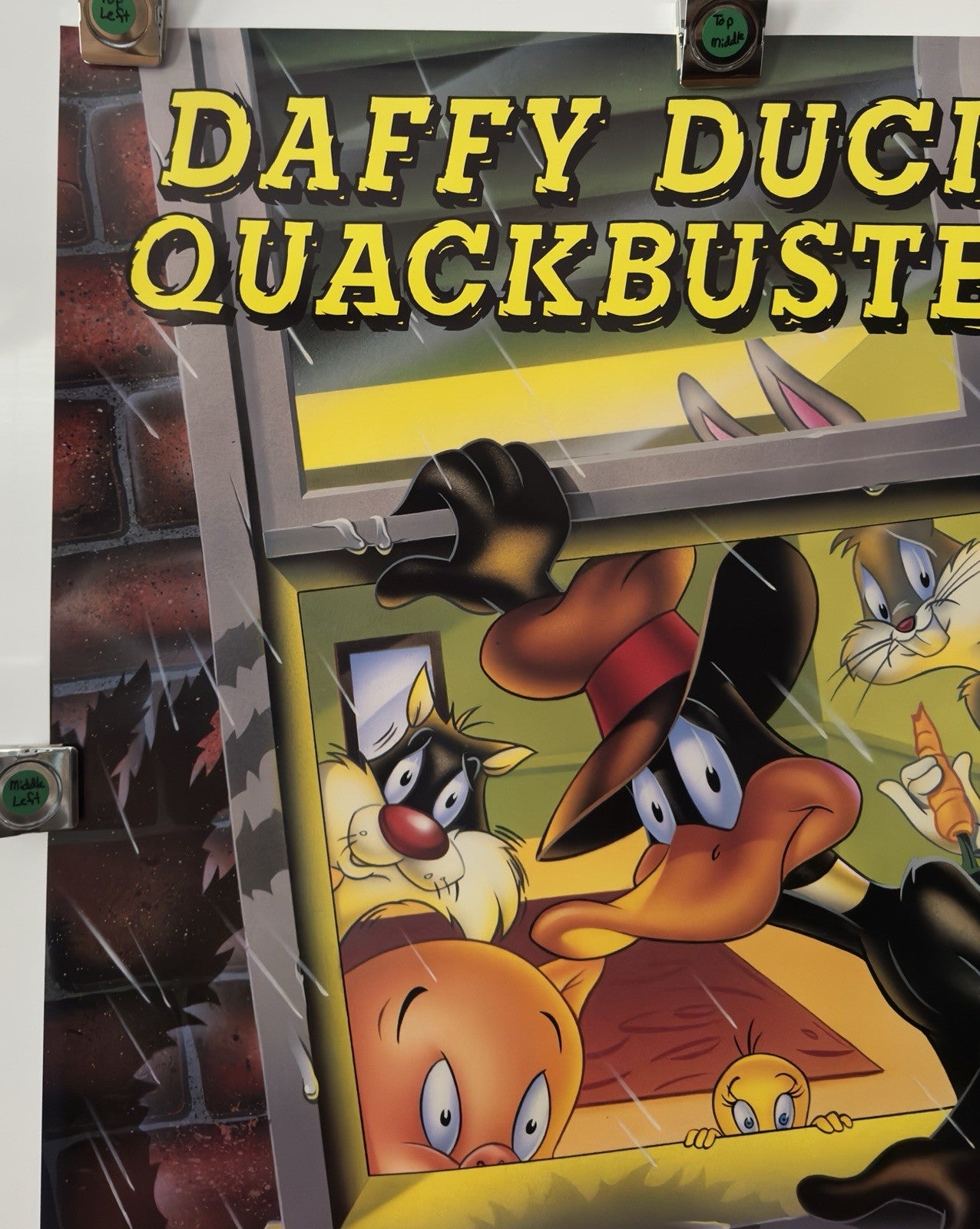 Dafty Duck’s Quackbusters - Original Movie Poster - 1988 -Rolled SS