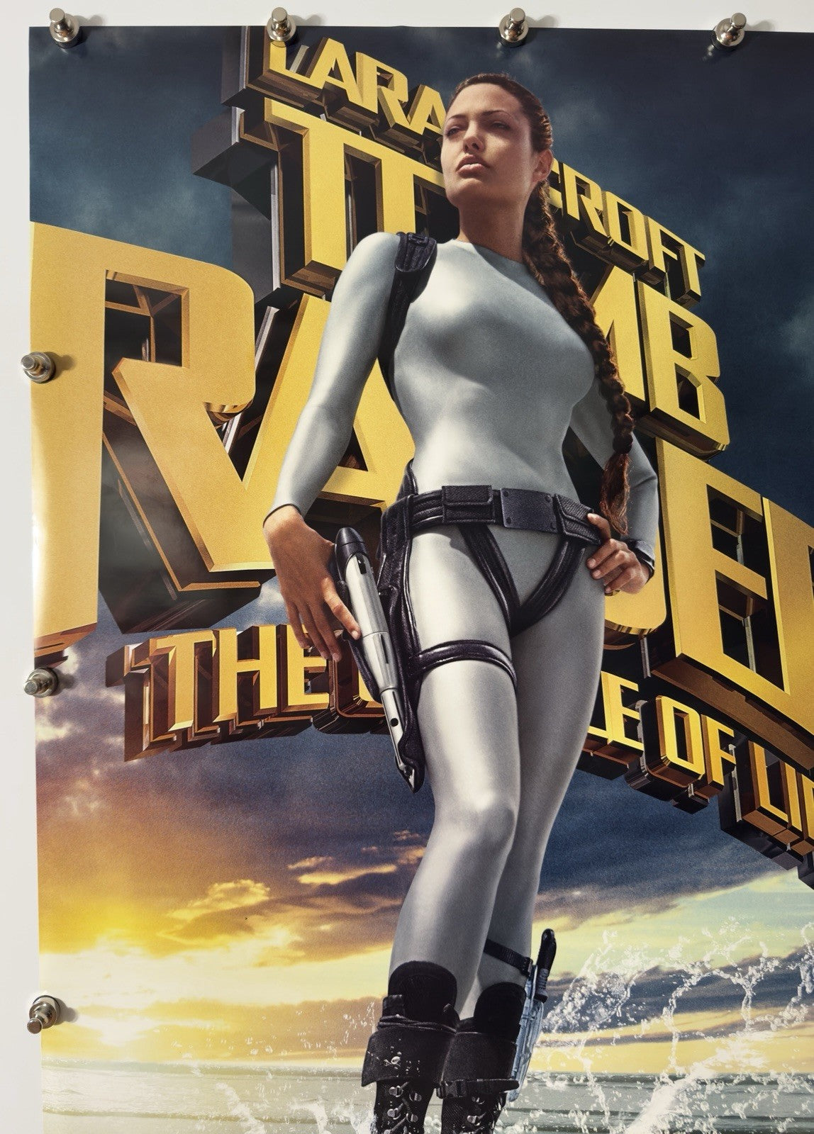 Tomb Raider (A) - Original Movie Poster - 2001 - Rolled DS