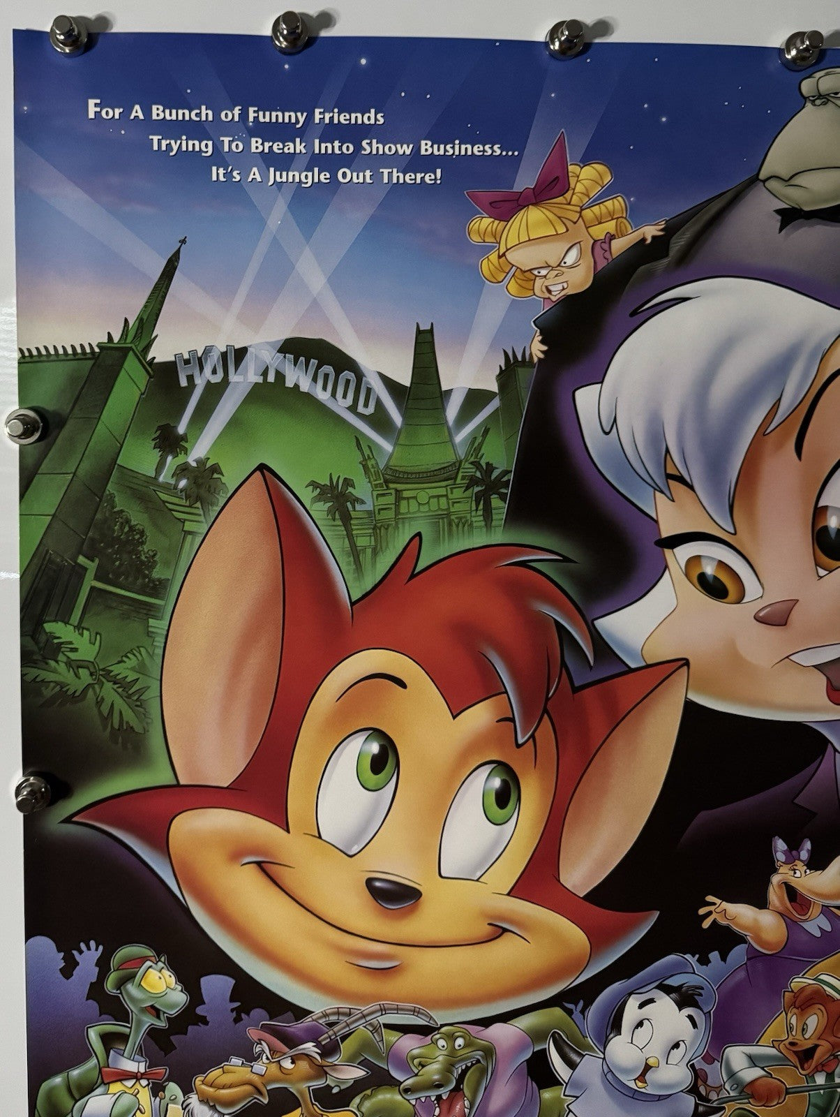 Cats Don`t Dance - Original Movie Poster - 1997 - Rolled DS