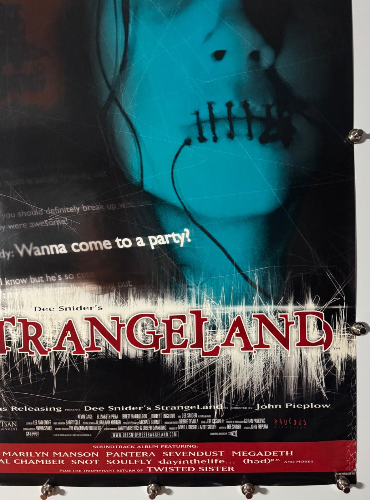 Strangeland - Original Movie Poster - 1998 - Rolled SS