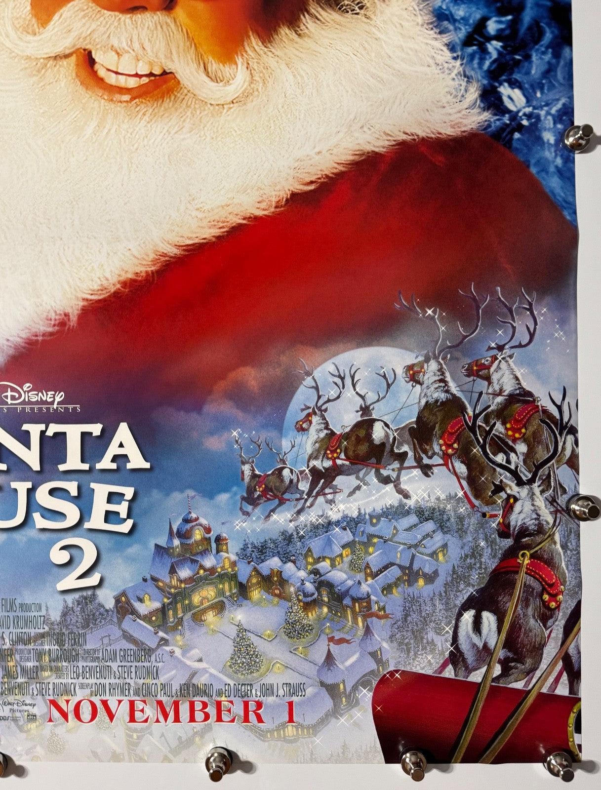 Santa Clause 2 - Original Movie Poster - 2002 - Rolled DS