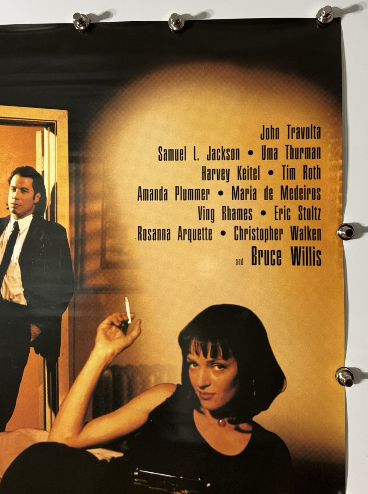 Pulp Fiction - Movie Poster (reprint)- 1994 - Rolled SS