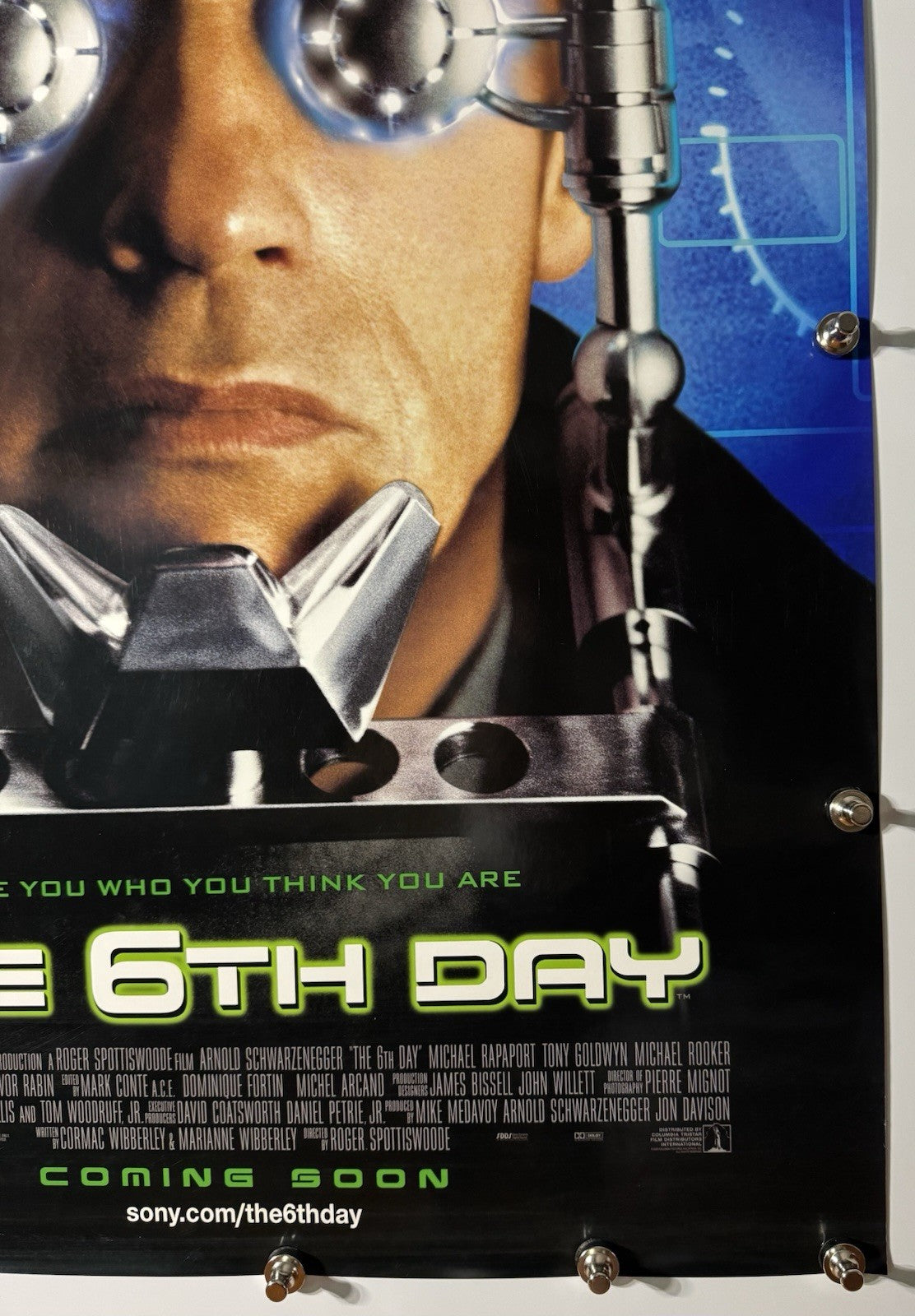 The 6th Day - Original Movie Poster - 2000 - Rolled DS