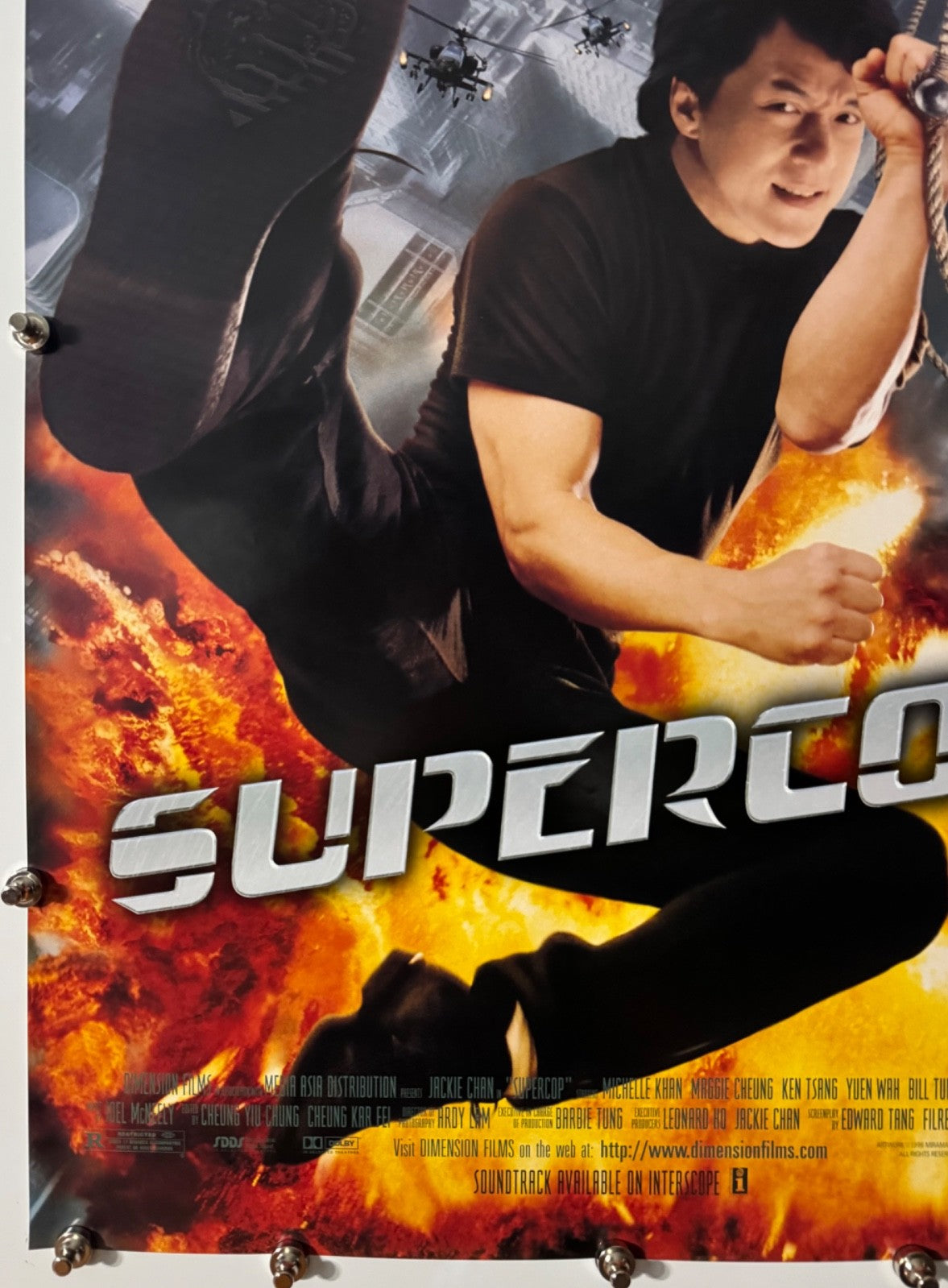 Supercop - Original Movie Poster - 1992 - Rolled SS