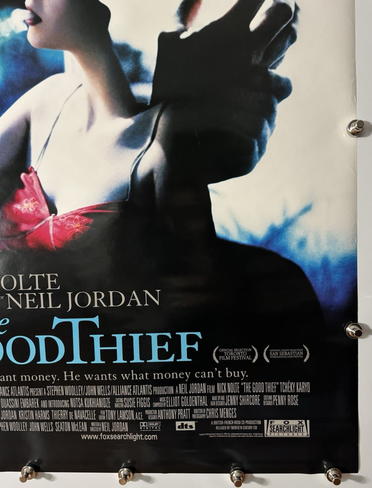 The Good Thief - Original Movie Poster - 2002 - Rolled DS