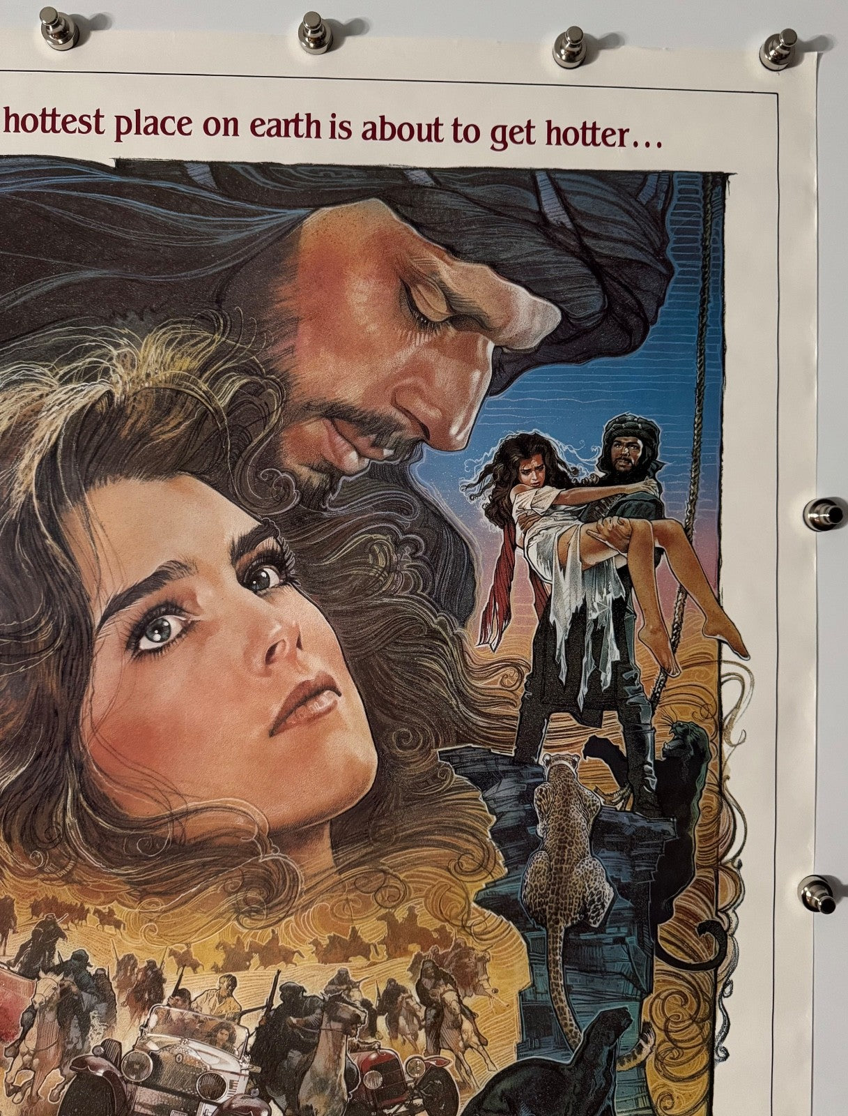 Sahara - Original Movie Poster - 1983 - Rolled SS