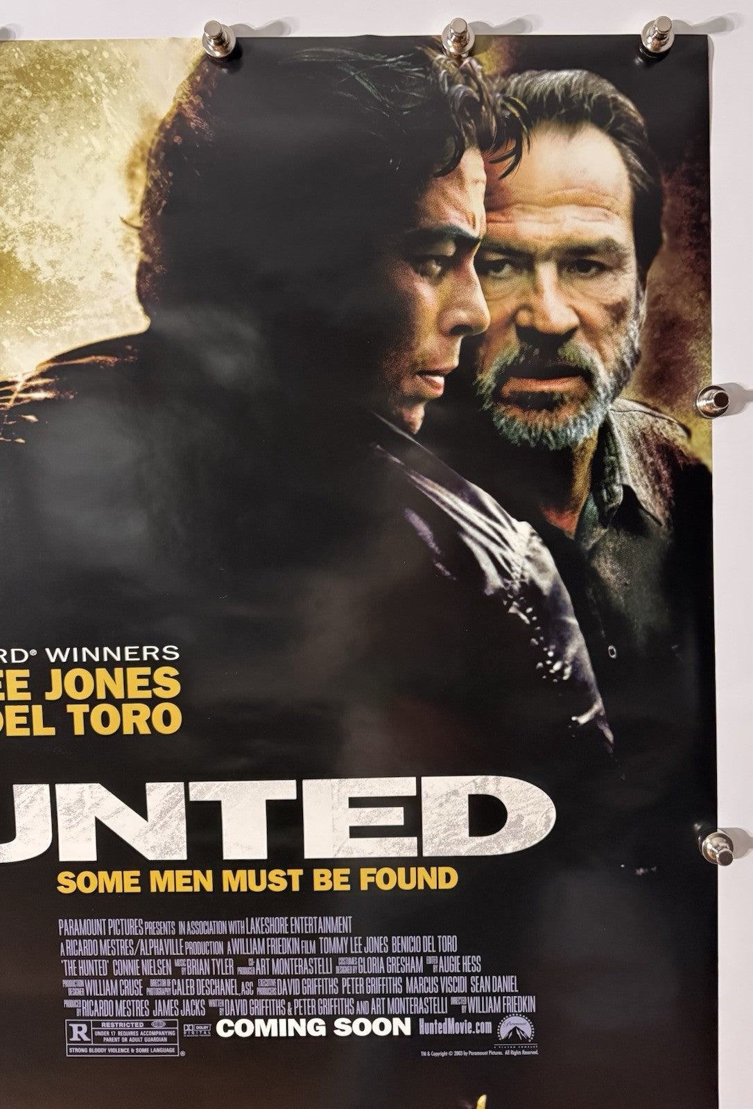 Hunted - Original Movie Poster - 2003 - Rolled DS