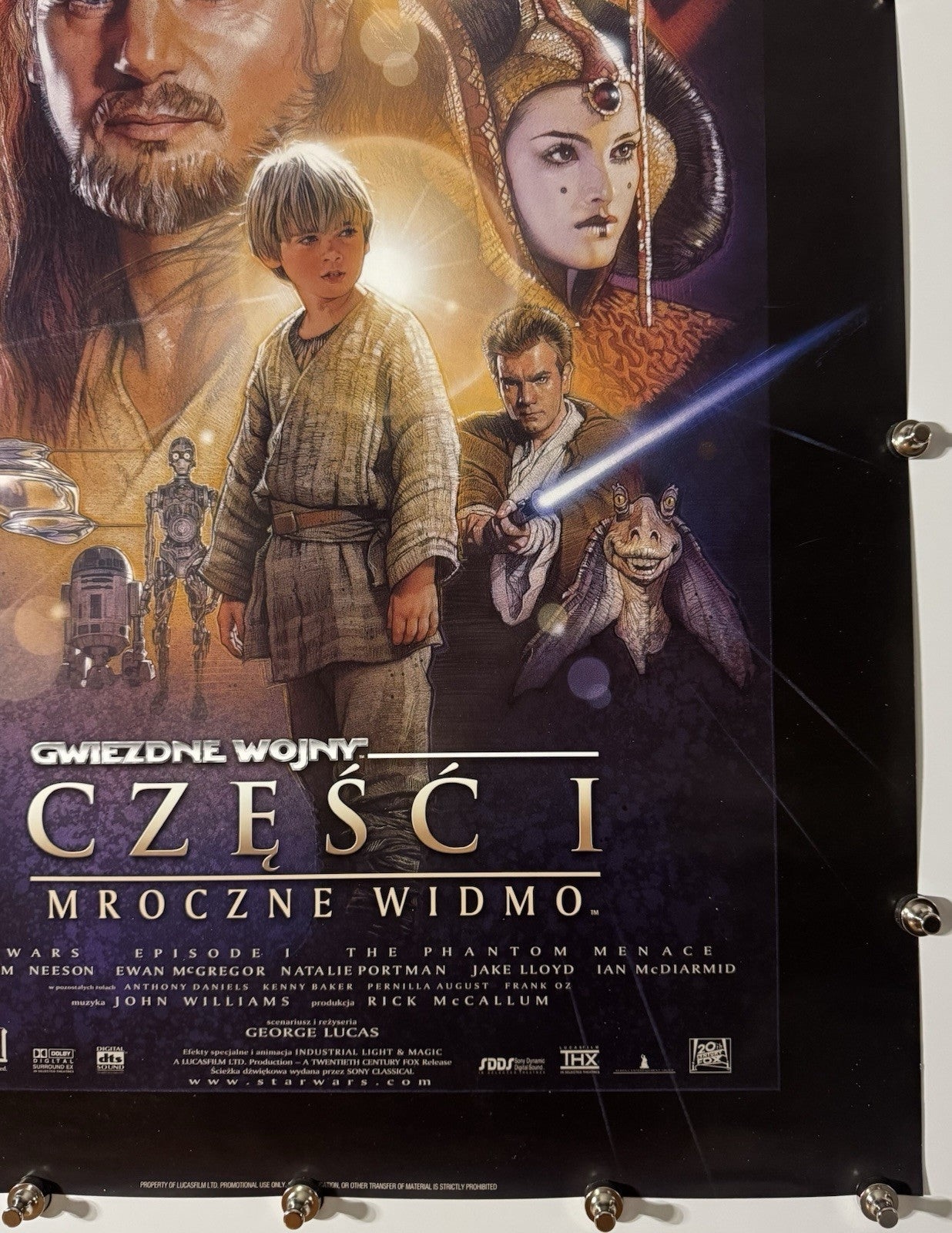 Star Wars: Ep. 1 - A- Original Movie Poster - 1999 - Rolled SS