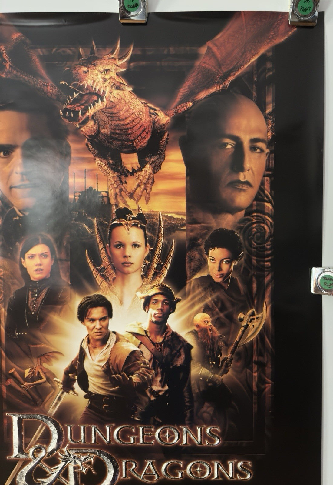 Dungeons And Dragons - Original Movie Poster - 2000 - Rolled DS