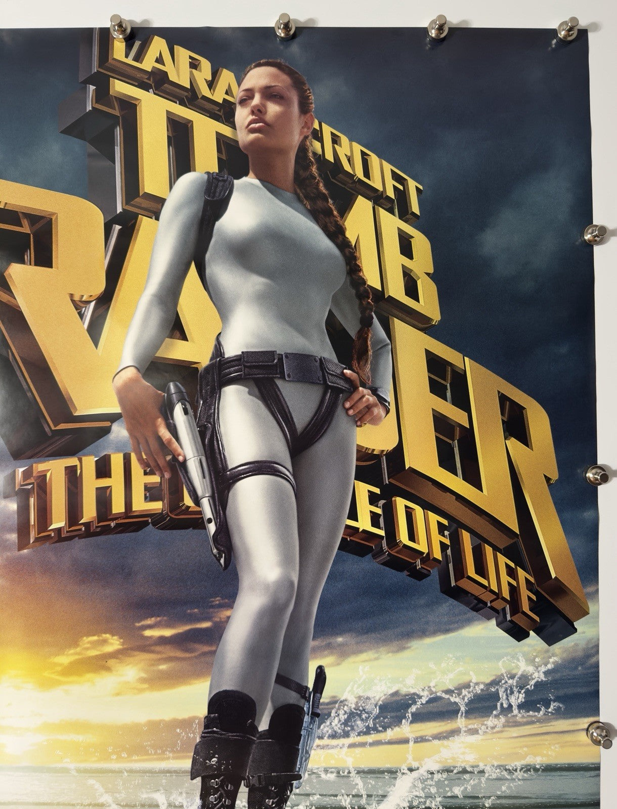 Tomb Raider (A) - Original Movie Poster - 2001 - Rolled DS