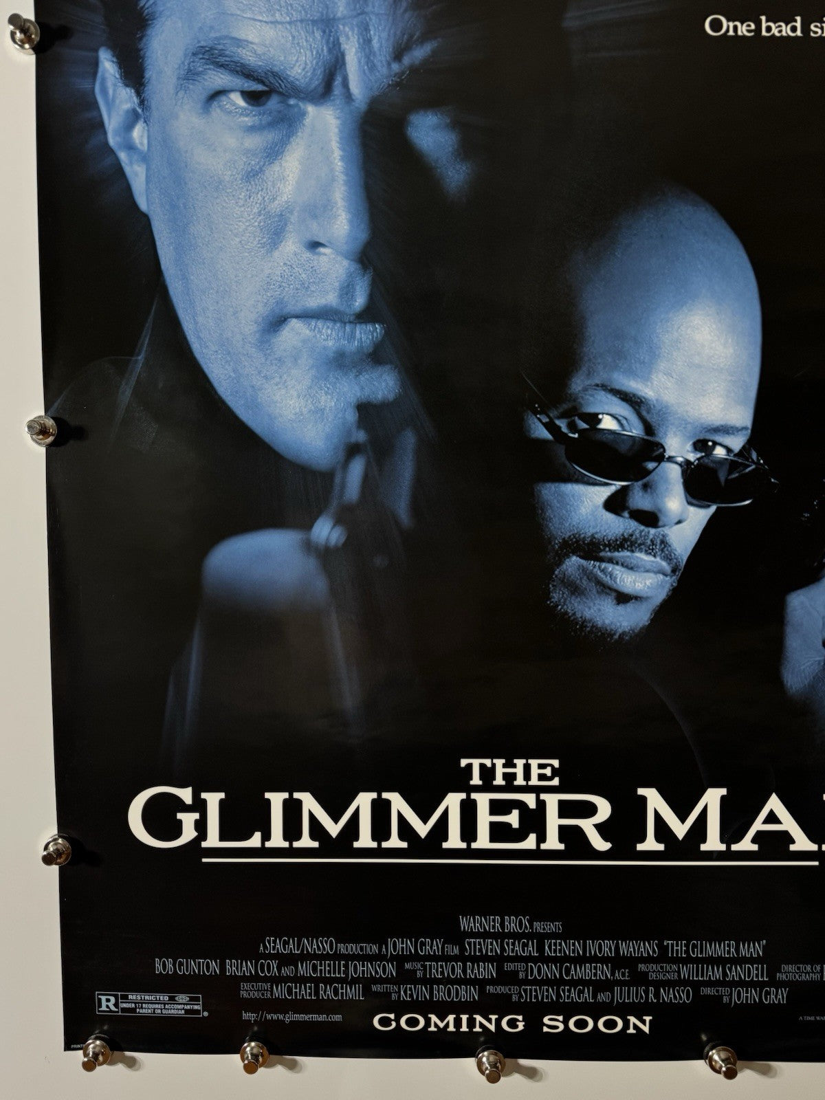 The Glimmer Man - Original Movie Poster - 1996 - Rolled DS