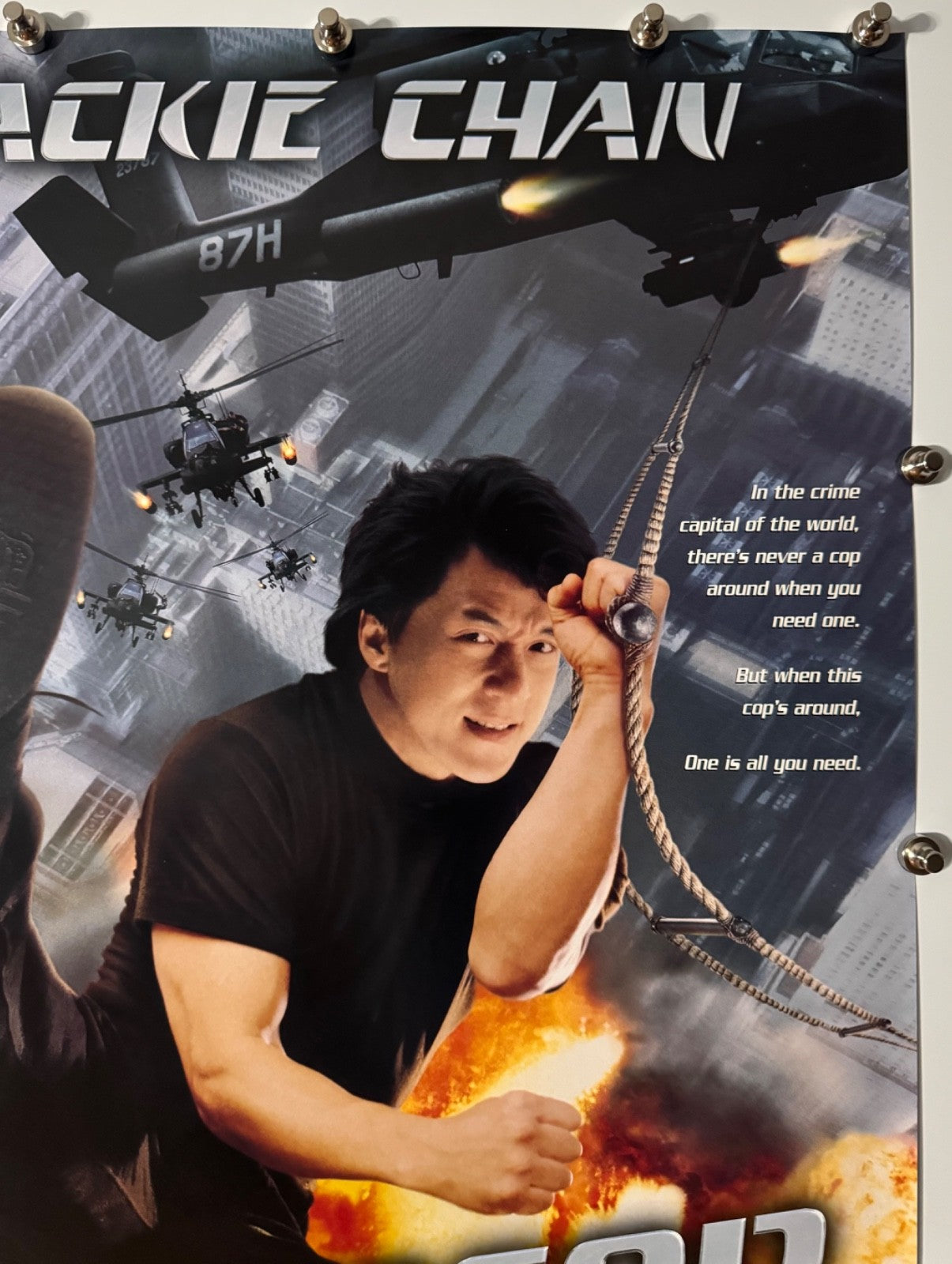 Supercop - Original Movie Poster - 1992 - Rolled SS