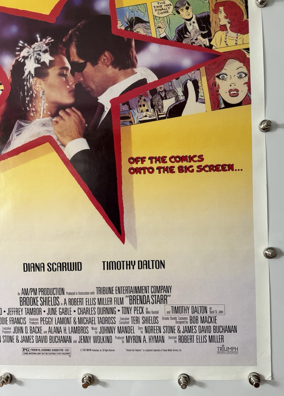 Brenda Starr - Original Movie Poster - 1989 - Rolled SS
