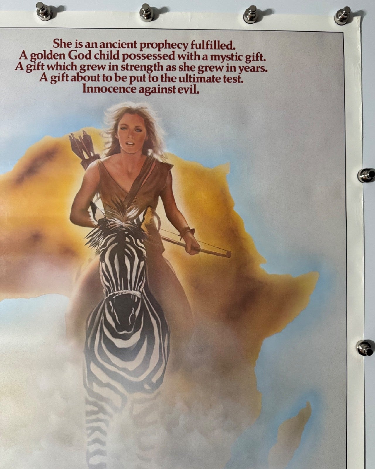 Sheena - Original Movie Poster - 1984 - Rolled SS
