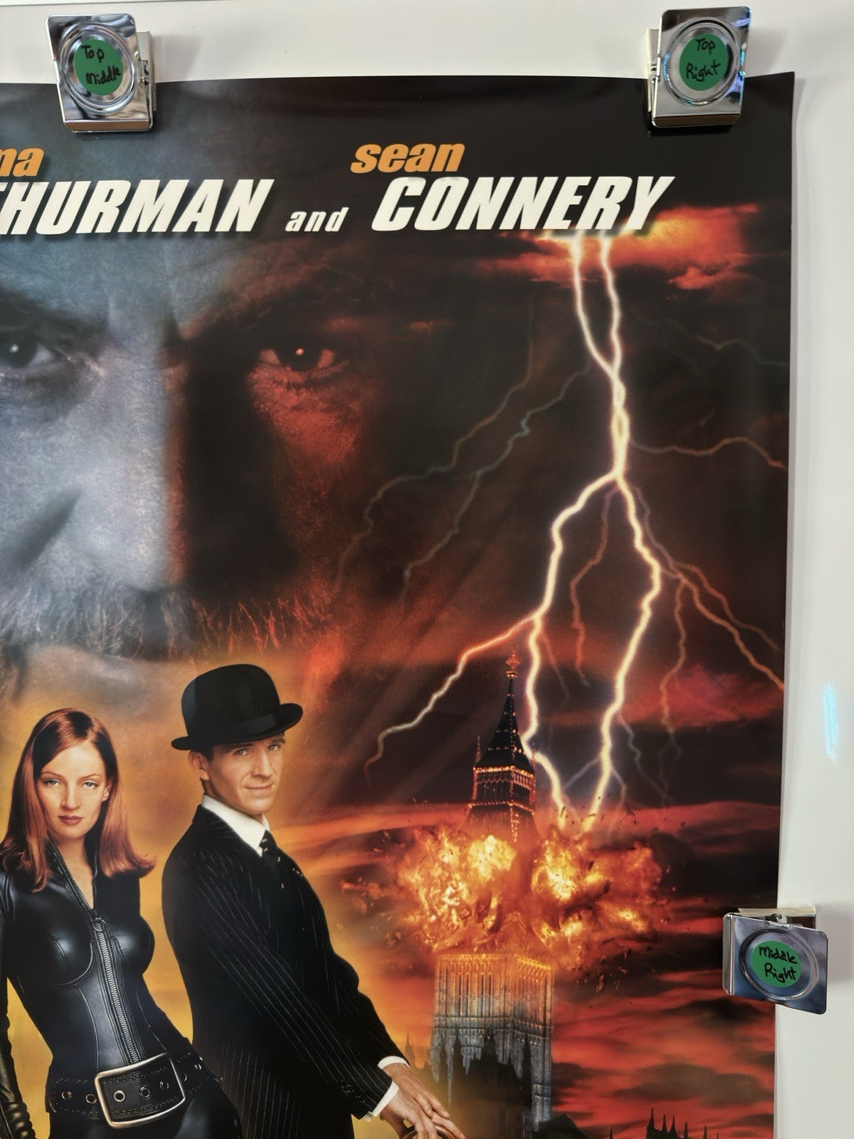 The Avengers (1998) Original Movie Poster Rolled SS 27x40