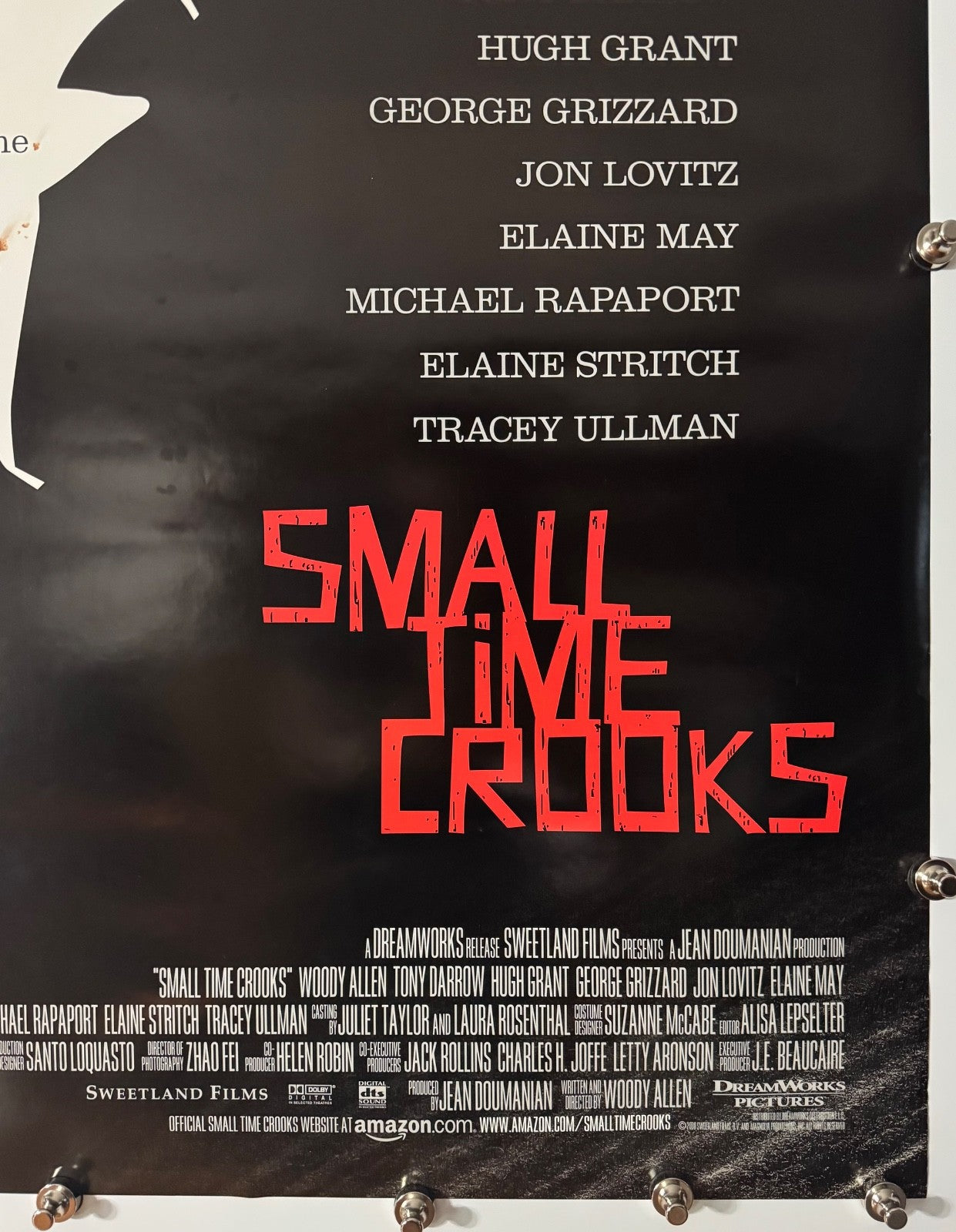 Small Time Crooks - Original Movie Poster - 2000 - Rolled DS