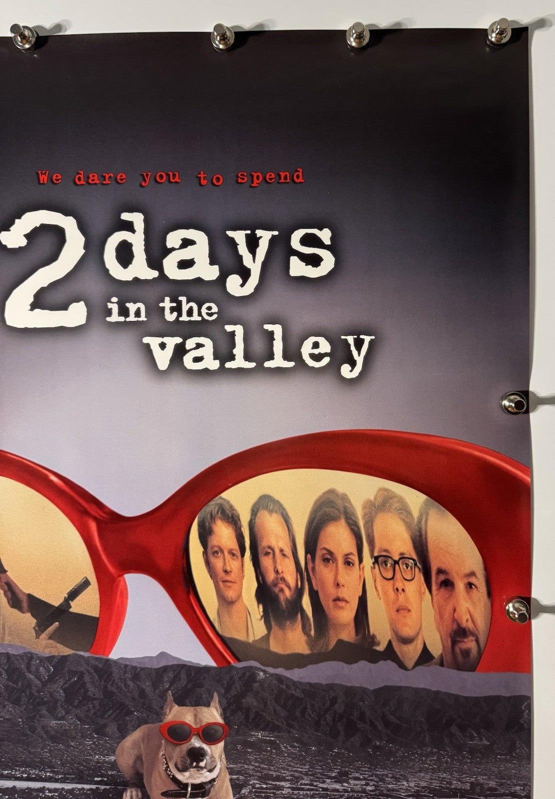 2 Days In The Valley - Original Movie Poster - 1996 - Rolled SS