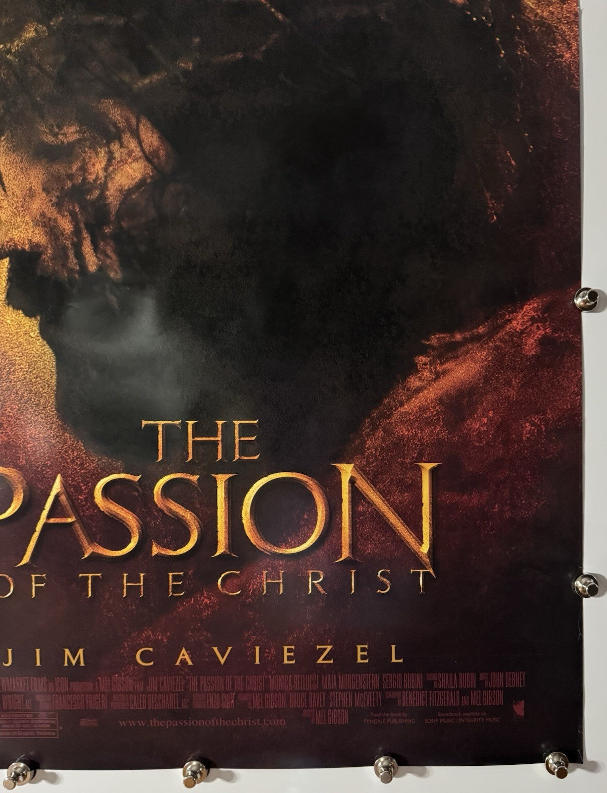 Passion of the Christ - Original Movie Poster - 2004 - Rolled DS