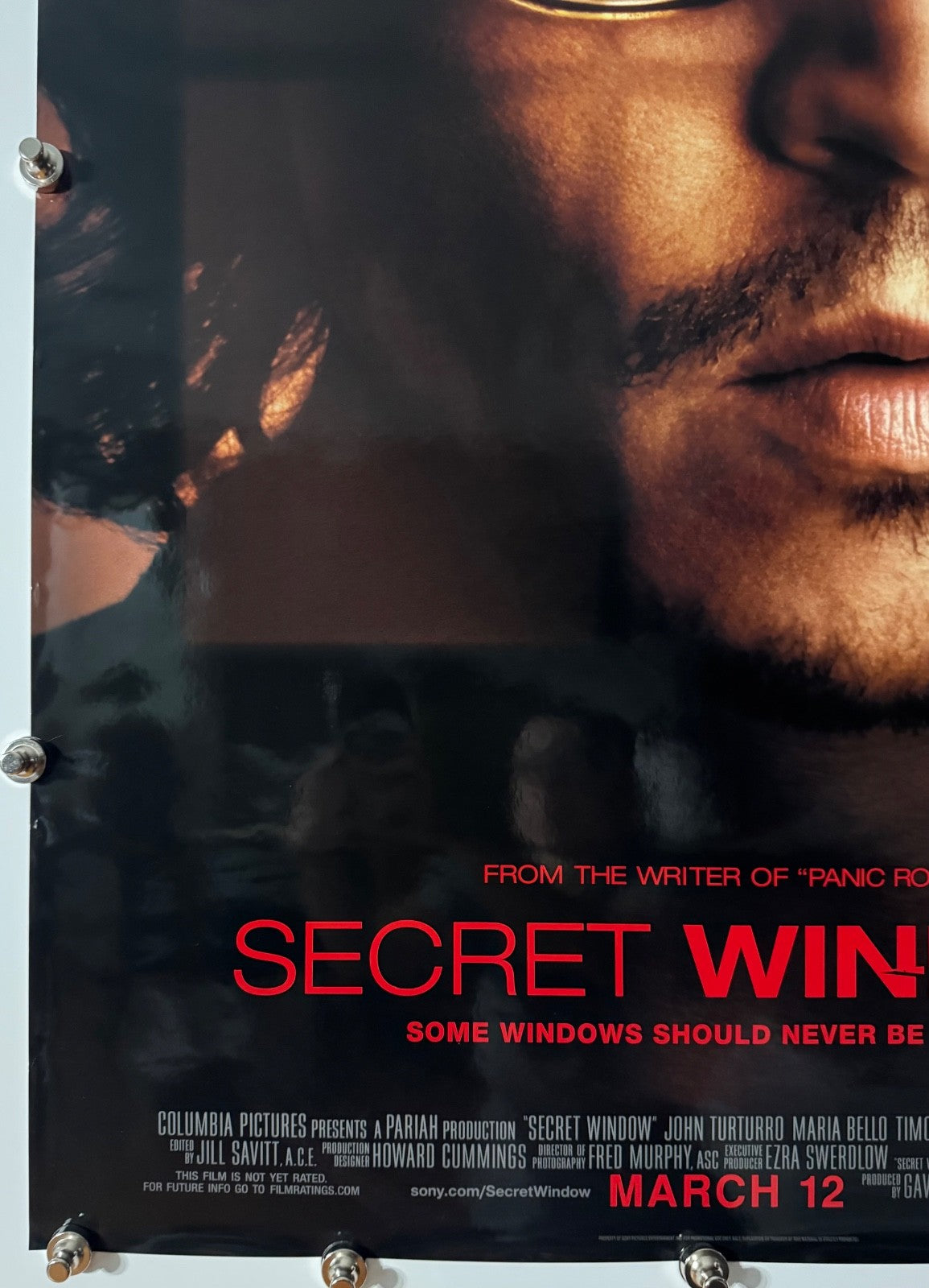 Secret Window - Original Movie Poster - 2004 - Rolled SS