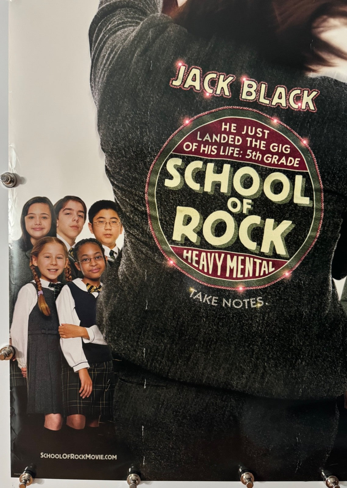 School of Rock - Original Movie Poster - 2003 - Rolled DS