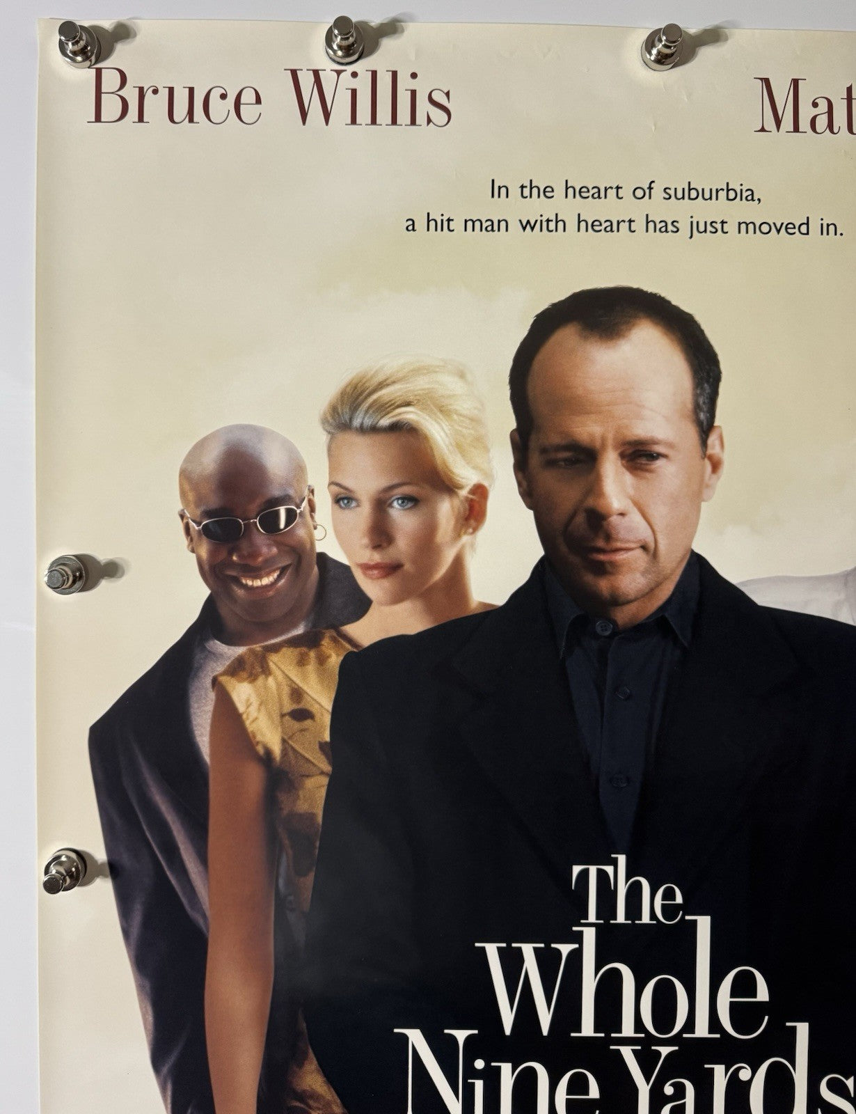 The Whole Nine Yards - Original Movie Poster - 2000 - Rolled DS